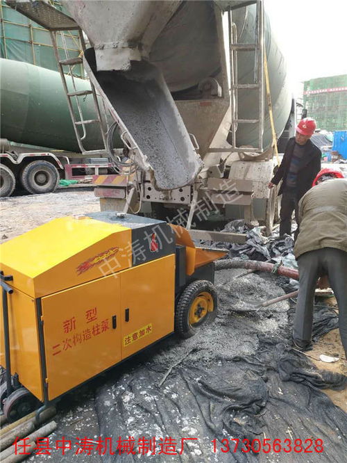 南充建筑機械二次構造柱泵報價,民房小型混凝土輸送泵批發價格